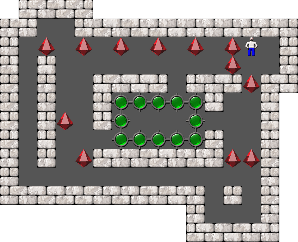 Сокобан Thinking Rabbit Arranged уровень 377